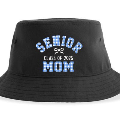 Senior 2025 Class Of 2025 Senior Mom Bow Back To School Sustainable Bucket Hat