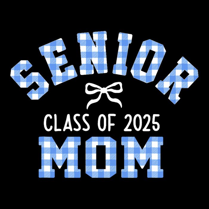 Senior 2025 Class Of 2025 Senior Mom Bow Back To School Sustainable Bucket Hat