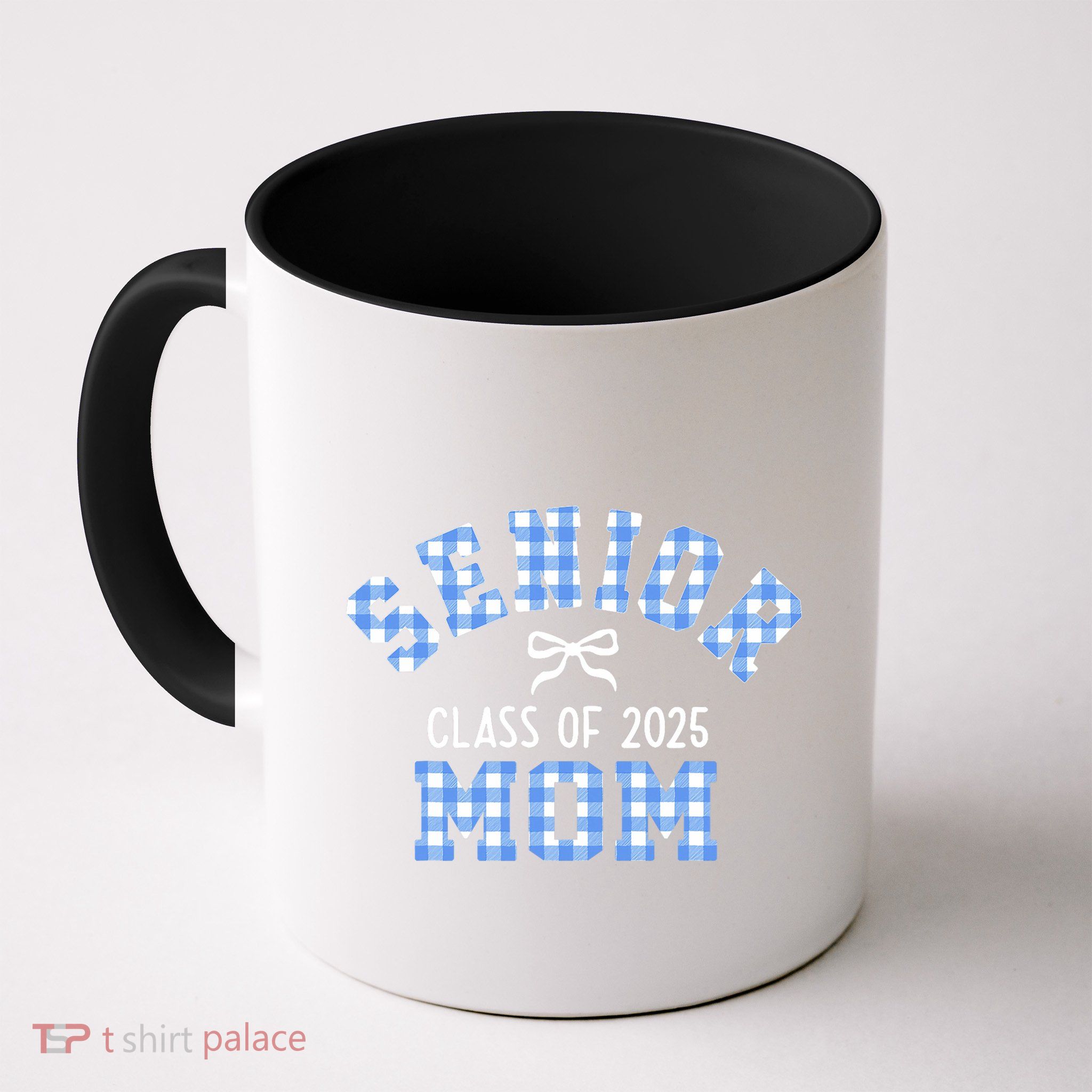 Senior 2025 Class Of 2025 Senior Mom Bow Back To School Mug
