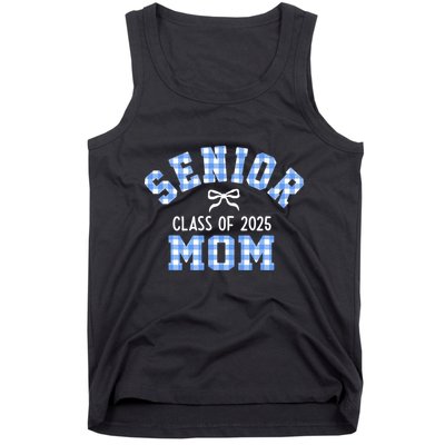 Senior 2025 Class Of 2025 Senior Mom Bow Back To School Tank Top