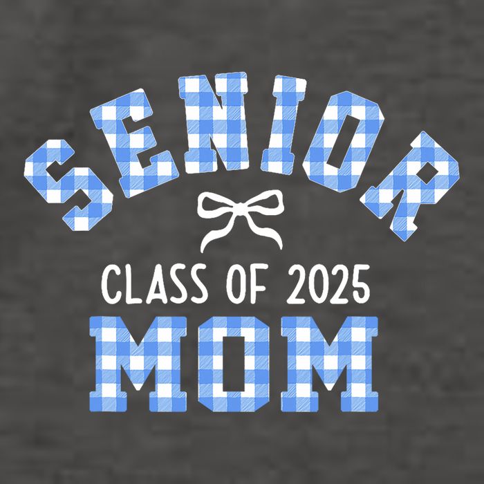 Senior 2025 Class Of 2025 Senior Mom Bow Back To School Vector Backpack