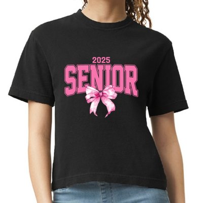 Senior 2025 Class Of 2025 Seniors Graduation 2025 Comfort Colors Boxy T-Shirt