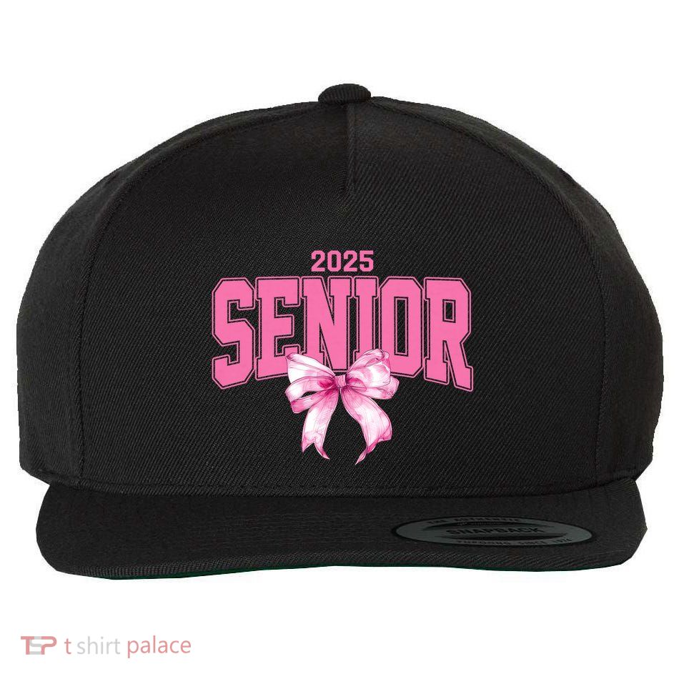 Senior 2025 Class Of 2025 Seniors Graduation 2025 Wool Snapback Cap