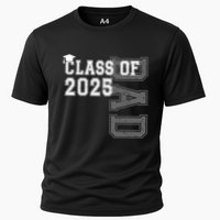 Senior 2025 Class Grad Proud Dad Class Of 2025 Meaningful Gift Cooling Performance Crew T-Shirt