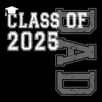 Senior 2025 Class Grad Proud Dad Class Of 2025 Meaningful Gift Impact Tech Backpack