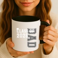 Senior 2025 Class Grad Proud Dad Class Of 2025 Meaningful Gift Mug