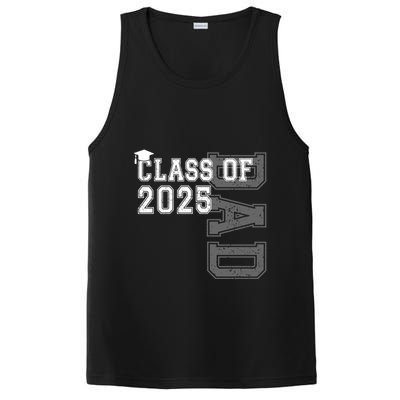 Senior 2025 Class Grad Proud Dad Class Of 2025 Meaningful Gift PosiCharge Competitor Tank