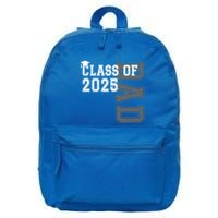 Senior 2025 Class Grad Proud Dad Class Of 2025 Meaningful Gift 16 in Basic Backpack