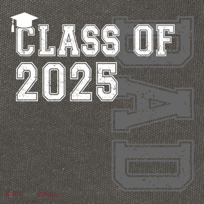 Senior 2025 Class Grad Proud Dad Class Of 2025 Meaningful Gift Cotton Canvas Backpack