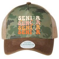 Senior 2025 Class Of 2025 Graduation 2025 Groovy Legacy Tie Dye Trucker Hat
