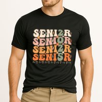 Senior 2025 Class Of 2025 Graduation 2025 Groovy Cooling Performance Crew T-Shirt