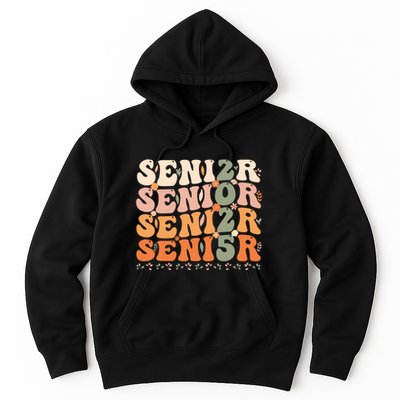 Senior 2025 Class Of 2025 Graduation 2025 Groovy Hoodie