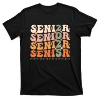 Senior 2025 Class Of 2025 Graduation 2025 Groovy T-Shirt