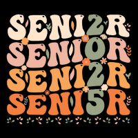 Senior 2025 Class Of 2025 Graduation 2025 Groovy T-Shirt