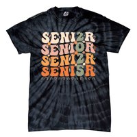 Senior 2025 Class Of 2025 Graduation 2025 Groovy Tie-Dye T-Shirt