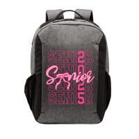 Senior 2025 Coquette Bow Class Of 2025 Back To School Vector Backpack