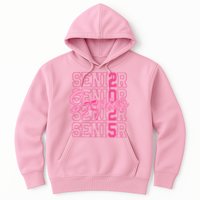 Senior 2025 Coquette Bow Class Of 2025 Back To School Hoodie