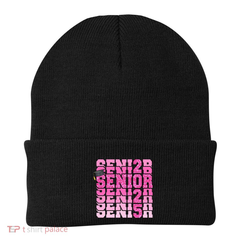 Senior 2025 Class Of 2025 Graduate College High School Great Gift Beanie