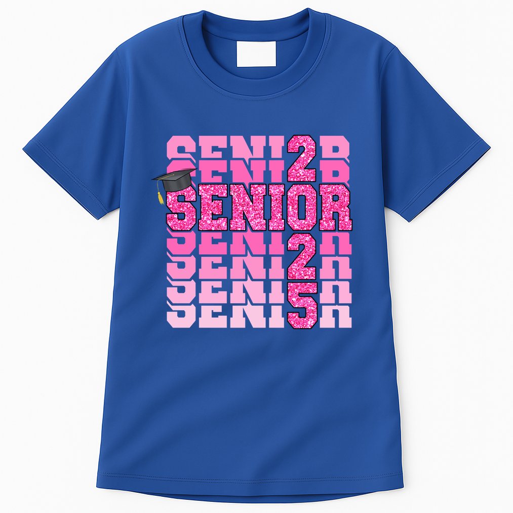 Senior 2025 Class Of 2025 Graduate College High School Great Gift Tall T-Shirt