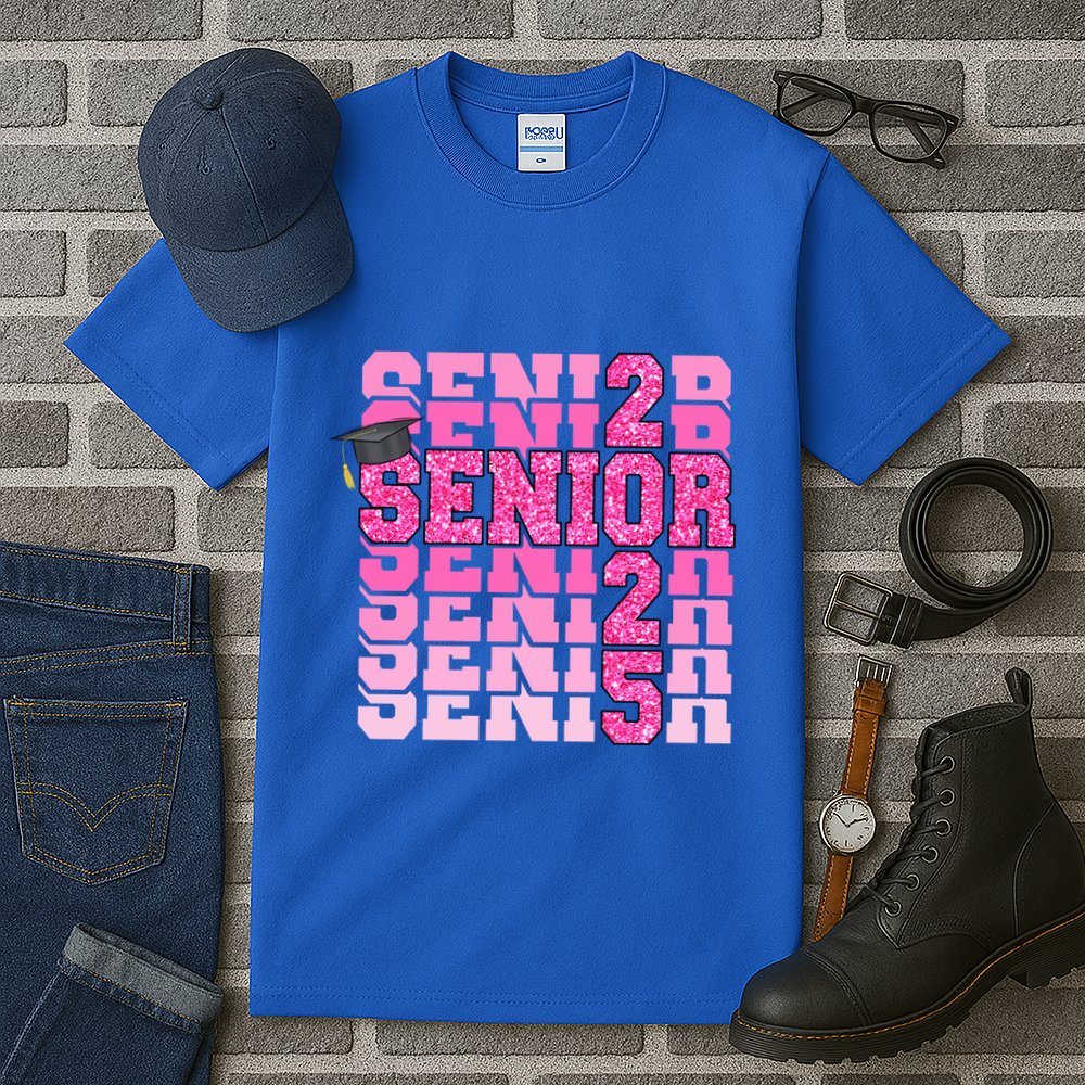 Senior 2025 Class Of 2025 Graduate College High School Great Gift Tall T-Shirt