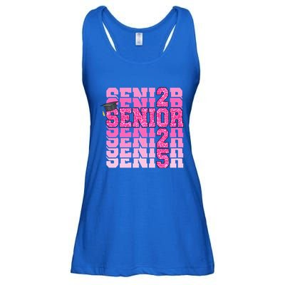 Senior 2025 Class Of 2025 Graduate College High School Great Gift Ladies Essential Flowy Tank