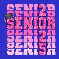 Senior 2025 Class Of 2025 Graduate College High School Great Gift Baby Bodysuit