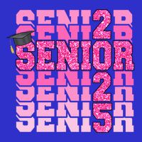 Senior 2025 Class Of 2025 Graduate College High School Great Gift Womens T-Shirt