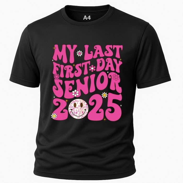 Senior 2025 Class Groovy Performance Shirt