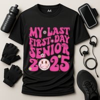 Senior 2025 Class Groovy Performance Shirt
