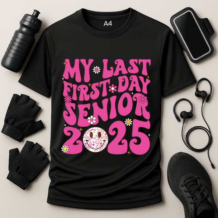 Senior 2025 Class Groovy Performance Shirt