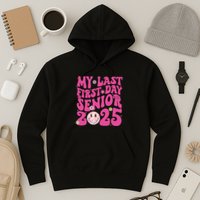 Senior 2025 Class Groovy Hoodie