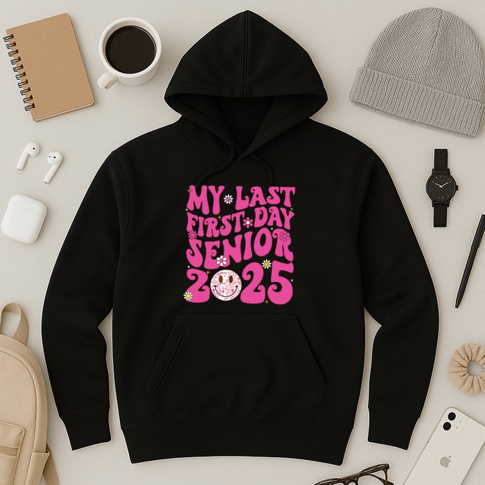 Senior 2025 Class Groovy Hoodie