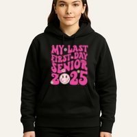 Senior 2025 Class Groovy Hoodie
