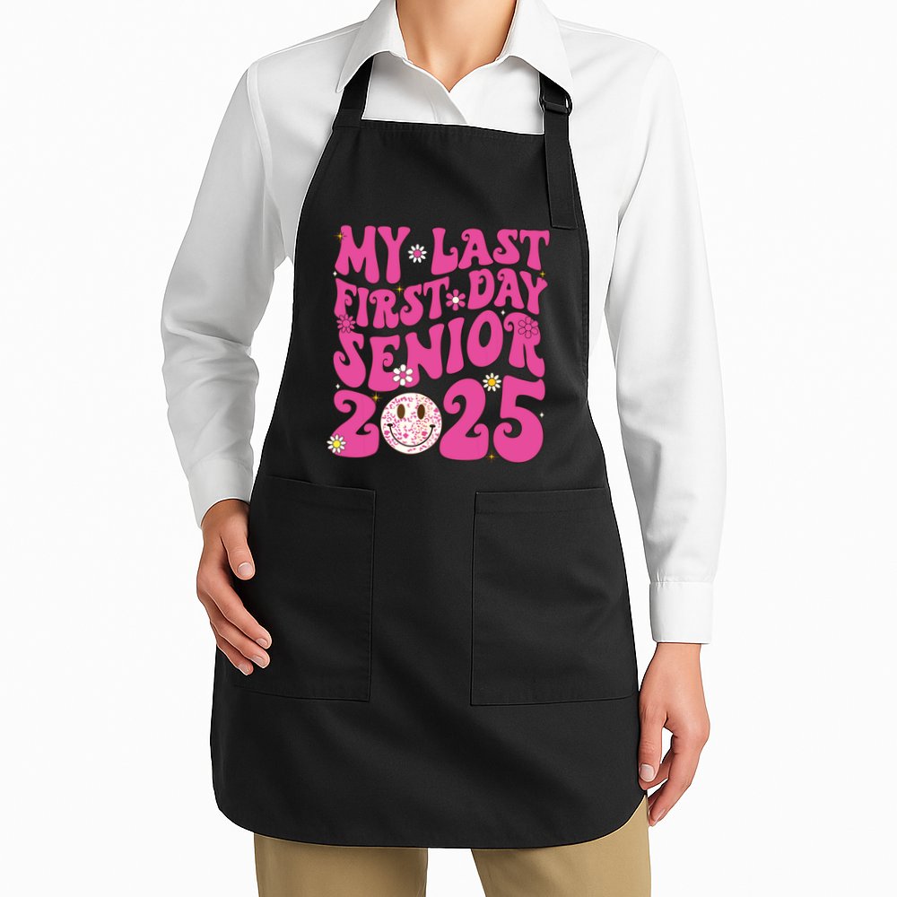 Senior 2025 Class Groovy Apron