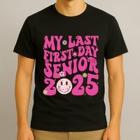 Senior 2025 Class Groovy T-Shirt