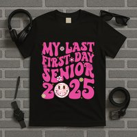Senior 2025 Class Groovy T-Shirt