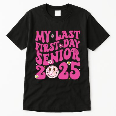 Senior 2025 Class Groovy Tall T-Shirt