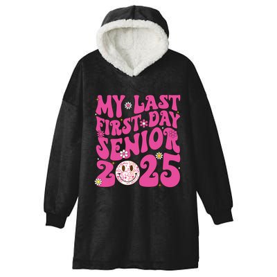 Senior 2025 Class Groovy Hooded Wearable Blanket
