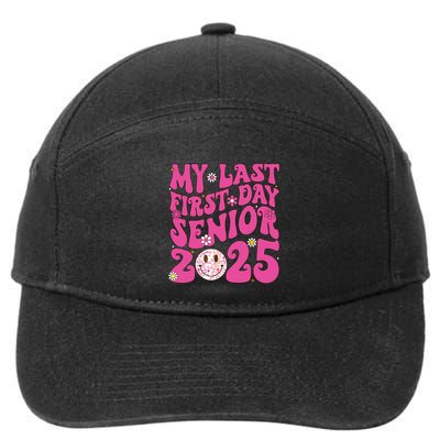 Senior 2025 Class Groovy 7-Panel Snapback Hat