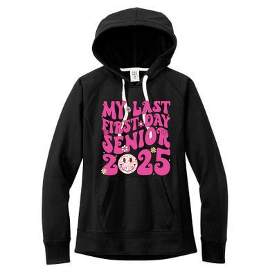 Senior 2025 Class Groovy Women's Fleece Hoodie