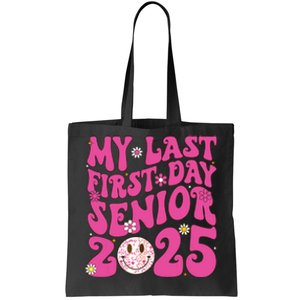 Senior 2025 Class Groovy Tote Bag