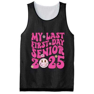 Senior 2025 Class Groovy Mesh Reversible Basketball Jersey Tank