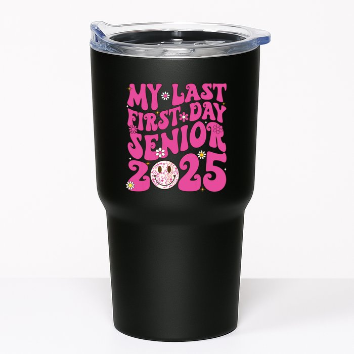 Senior 2025 Class Groovy Tumbler