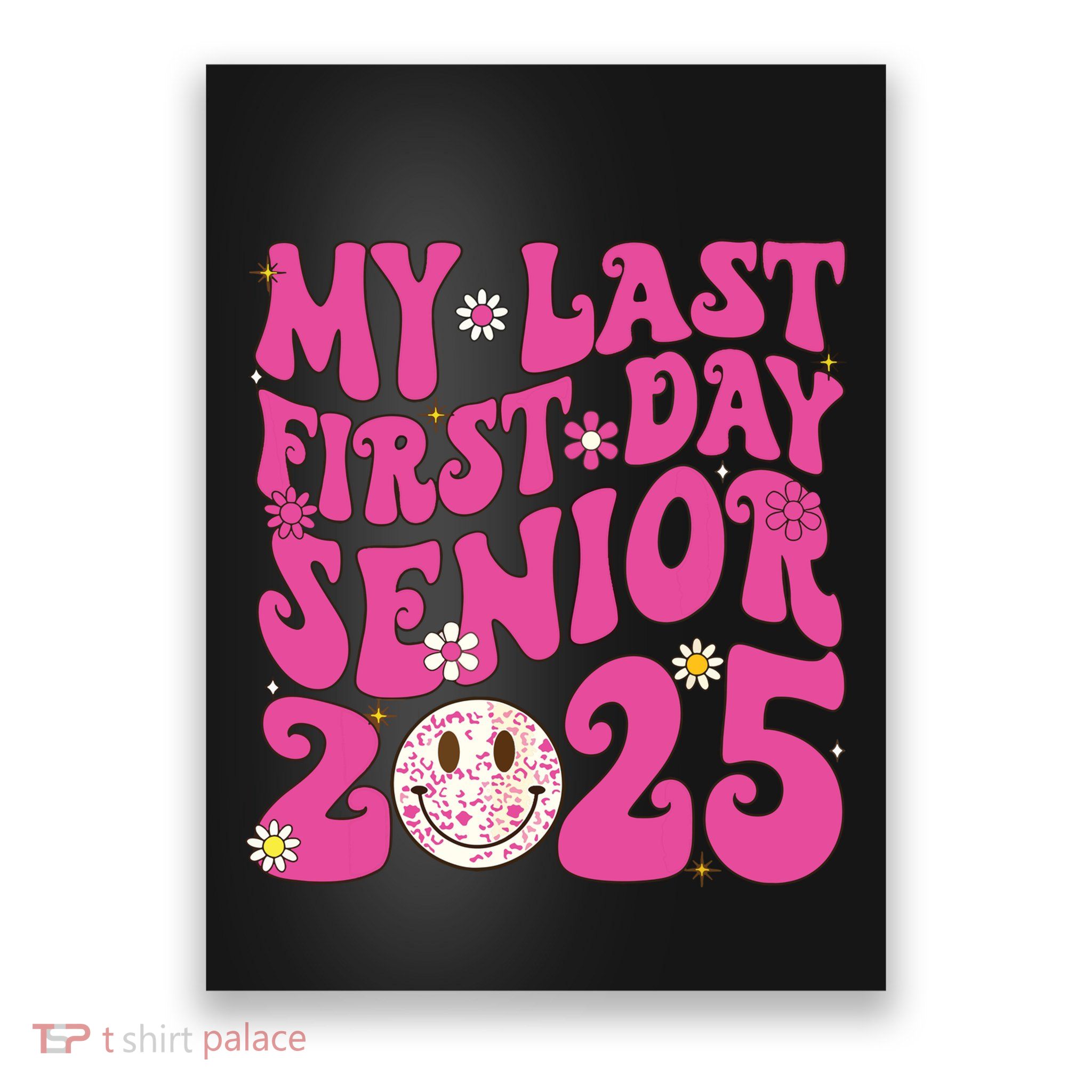 Senior 2025 Class Groovy Poster