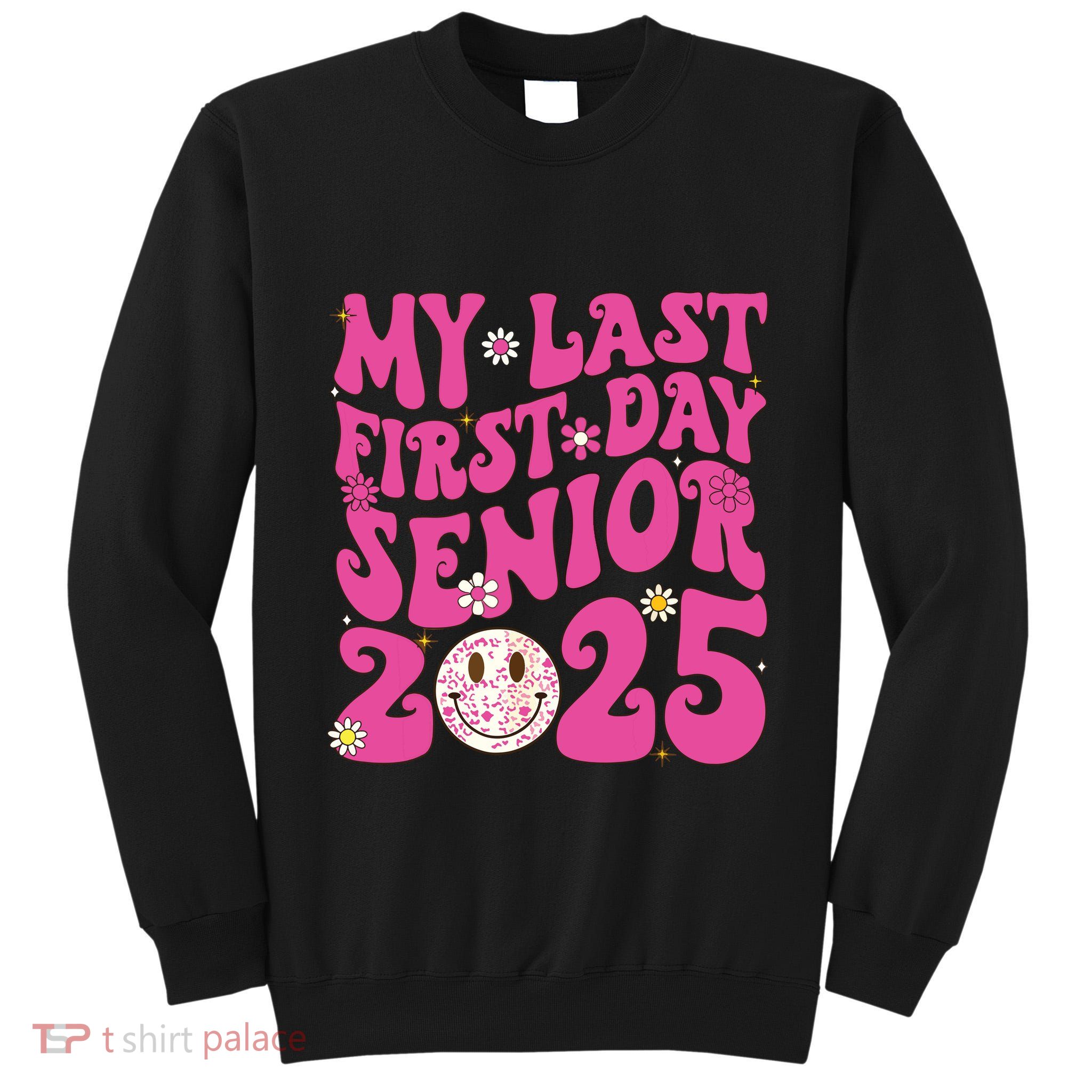 Senior 2025 Class Groovy Tall Sweatshirt