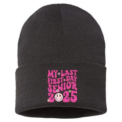 Senior 2025 Class Groovy Sustainable Knit Beanie