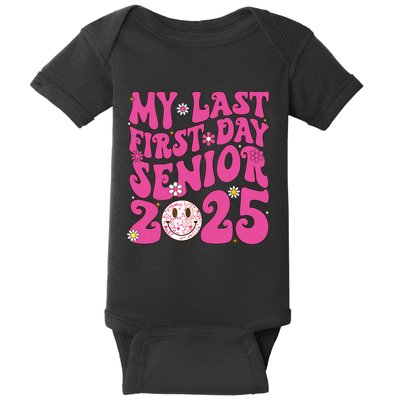 Senior 2025 Class Groovy Baby Bodysuit