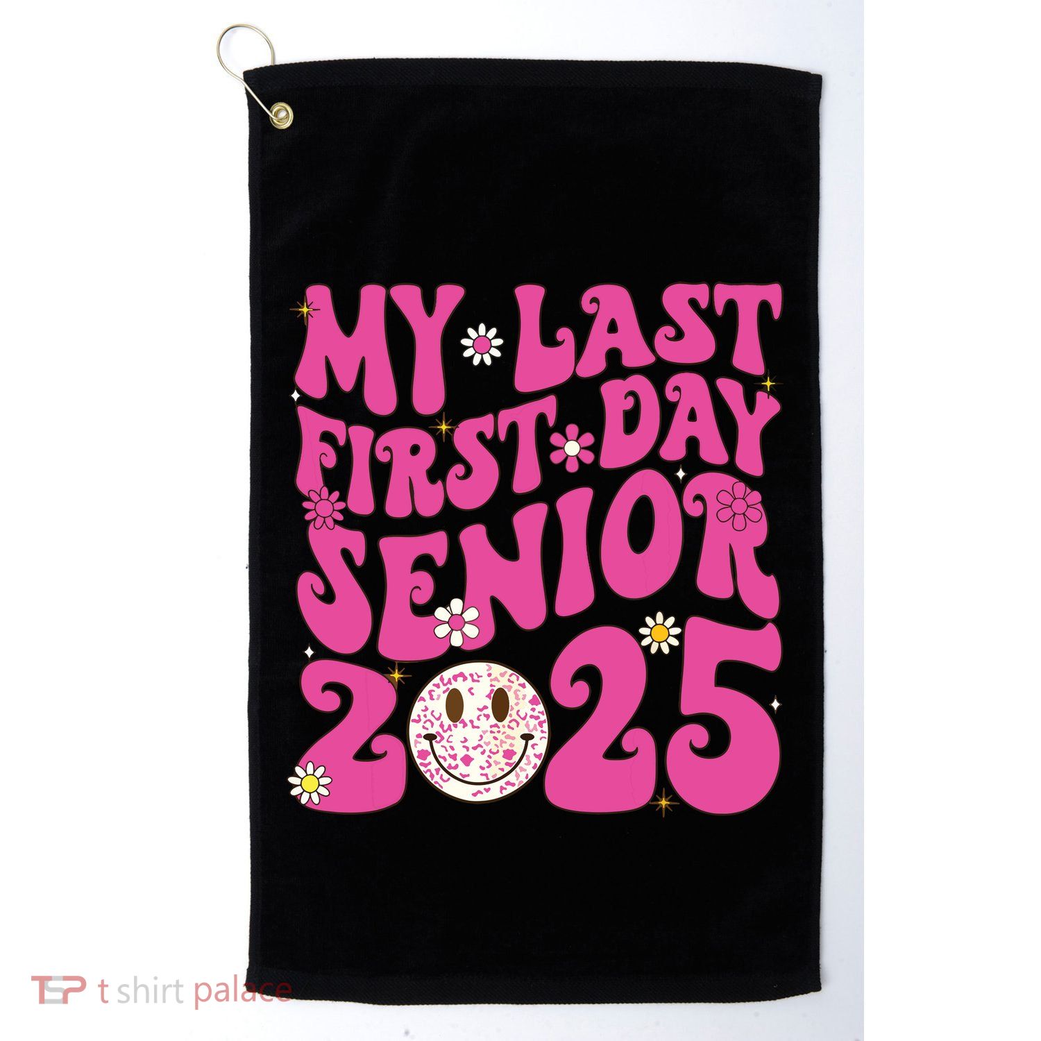 Senior 2025 Class Groovy Golf Towel