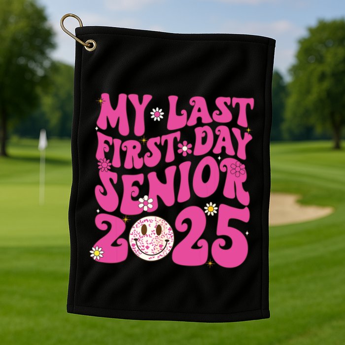 Senior 2025 Class Groovy Golf Towel