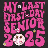 Senior 2025 Class Groovy Golf Towel